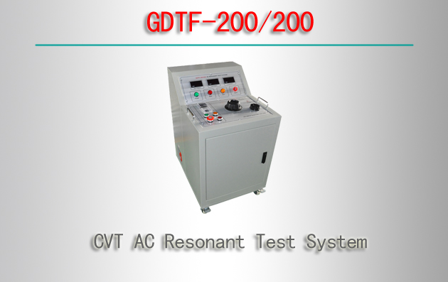 GDTF-200/200 CVT AC Resonant Test System